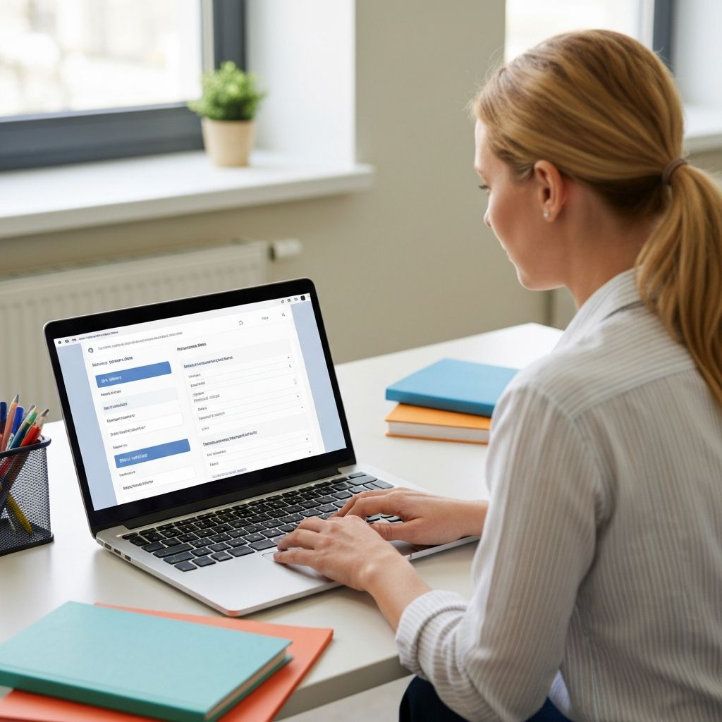 Guru menggunakan Edikasi untuk membuat dokumen